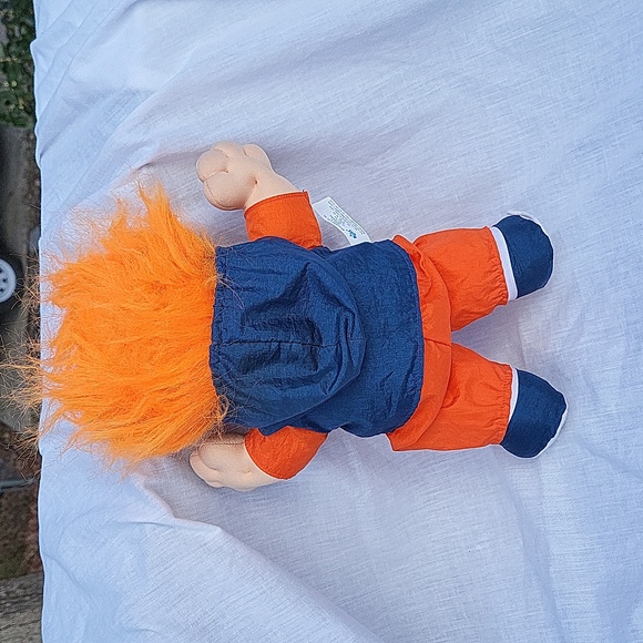 Vintage Chicago Bears Troll Kidz Doll, 11" tall, Da Bears - Picture 6 of 10